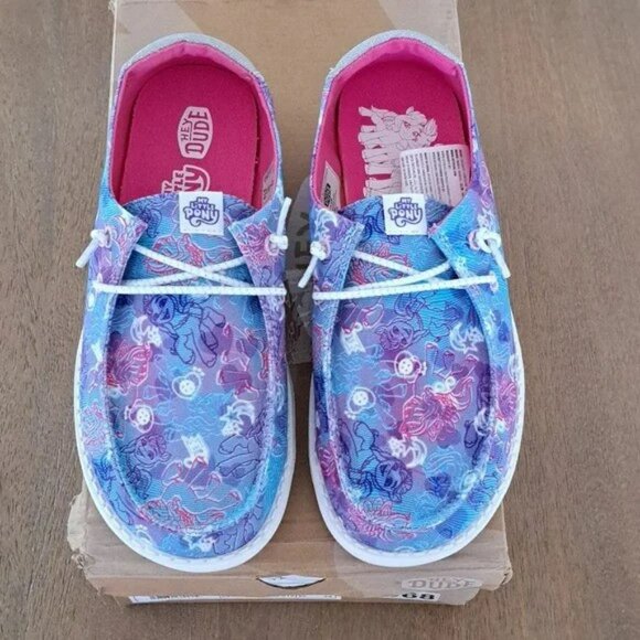 Hey Dude Wendy Youth My Little Pony Mineral - Size: J3 - Picture 2 of 9